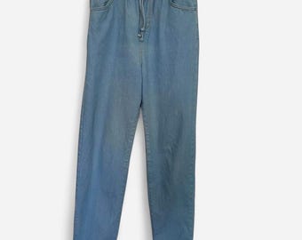 Bobbie Brooks 80er Jahre Light Wash Jeans