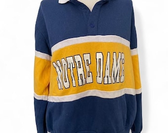Camiseta vintage de Notre Dame Nutmeg Mills