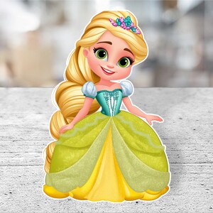 Princess Foam Board Cutout, Party Prop, Birthday Decoration