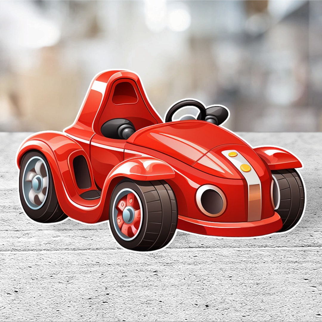 Race Car Party Prop Birthday Centerpiece, Stand up Backdrop and Party ...