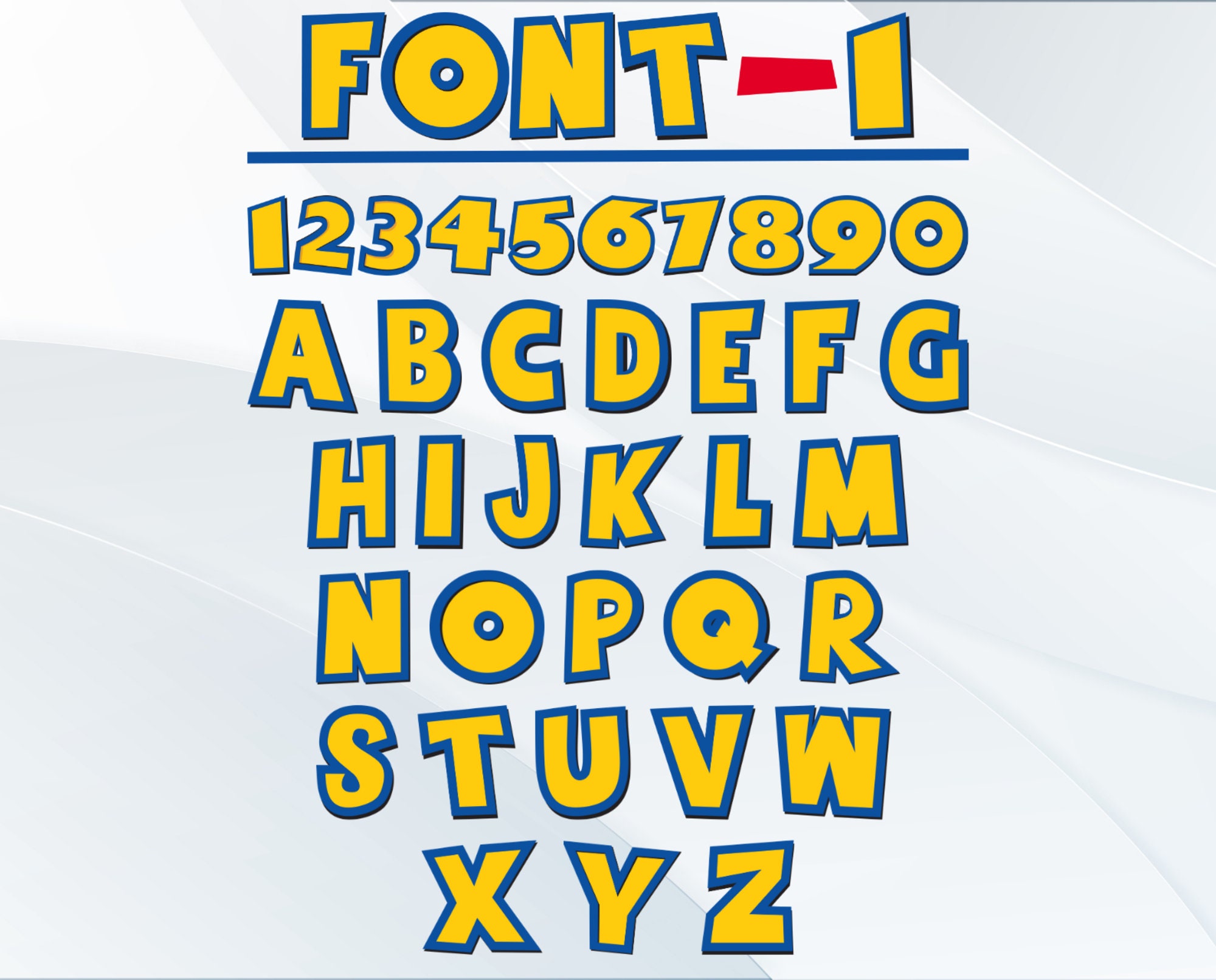 Toy Story FONT SVG, Toy Story Svg, Toy Story Alphabet Svg, Toy Story