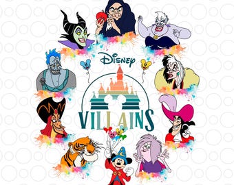 Bad Girls Friends PNG, My Favorite Villain Png, Chillin' Like A Villain Png, Halloween Villains Png, Trick Or Treat Png