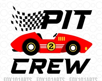 Pit Crew Birthday Svg Png, Race Car Birthday Boy Svg, 2nd Birthday Boy Svg, Matching Family Birthday Tee Svg, Birthday Boy Png, Pit Crew Svg
