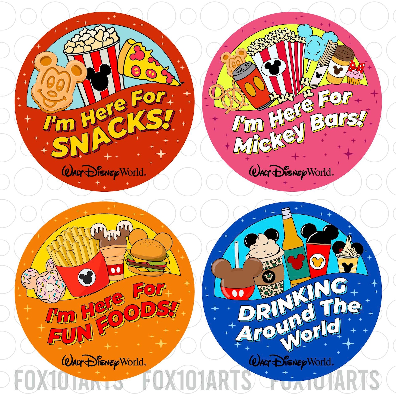 Food Buttons Png Svg Bundle, Drinking Around the World Png, Snacks ...