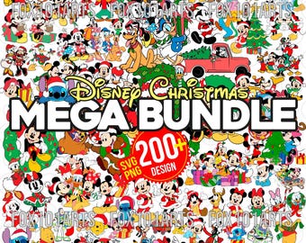 Mega Bundle Christmas Svg, Merry Chrismtas Png Svg, Christmas Family Svg, Christmas Trip Svg, Mouse Christmas Svg, Xmas Squad Svg