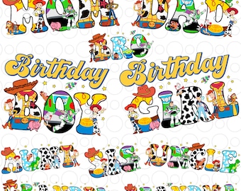 Bundle Birthday Boy Png, Dad And Mom Party Png, Birthday Boy Girl Family, Vacay Mode Png, Birthday Gift Png, Friendship Png, Family Trip Png