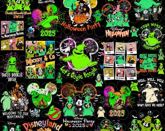 Happy Halloween PNG Bundle, Trick Or Treat Png, Spooky Season Sublimation File. Halloween Horror Png, Horror Movie Png, Haunted House Png