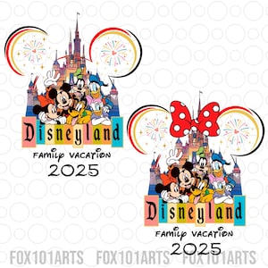 Family Vacation 2025 Png, 2025 Family Trip Png, Magical Kingdom Png, Family Squad Png, Vacay Mode Png, Shirt Sublimation, Png Only