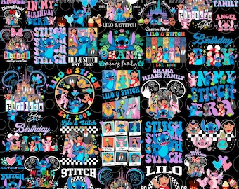 Bundle Ohana Means Family Png, Family Vacation Png, Magical Kingdom Png, Friend Squad Png, Best Day Ever Png, Shirt Sublimation, Vacay Mode