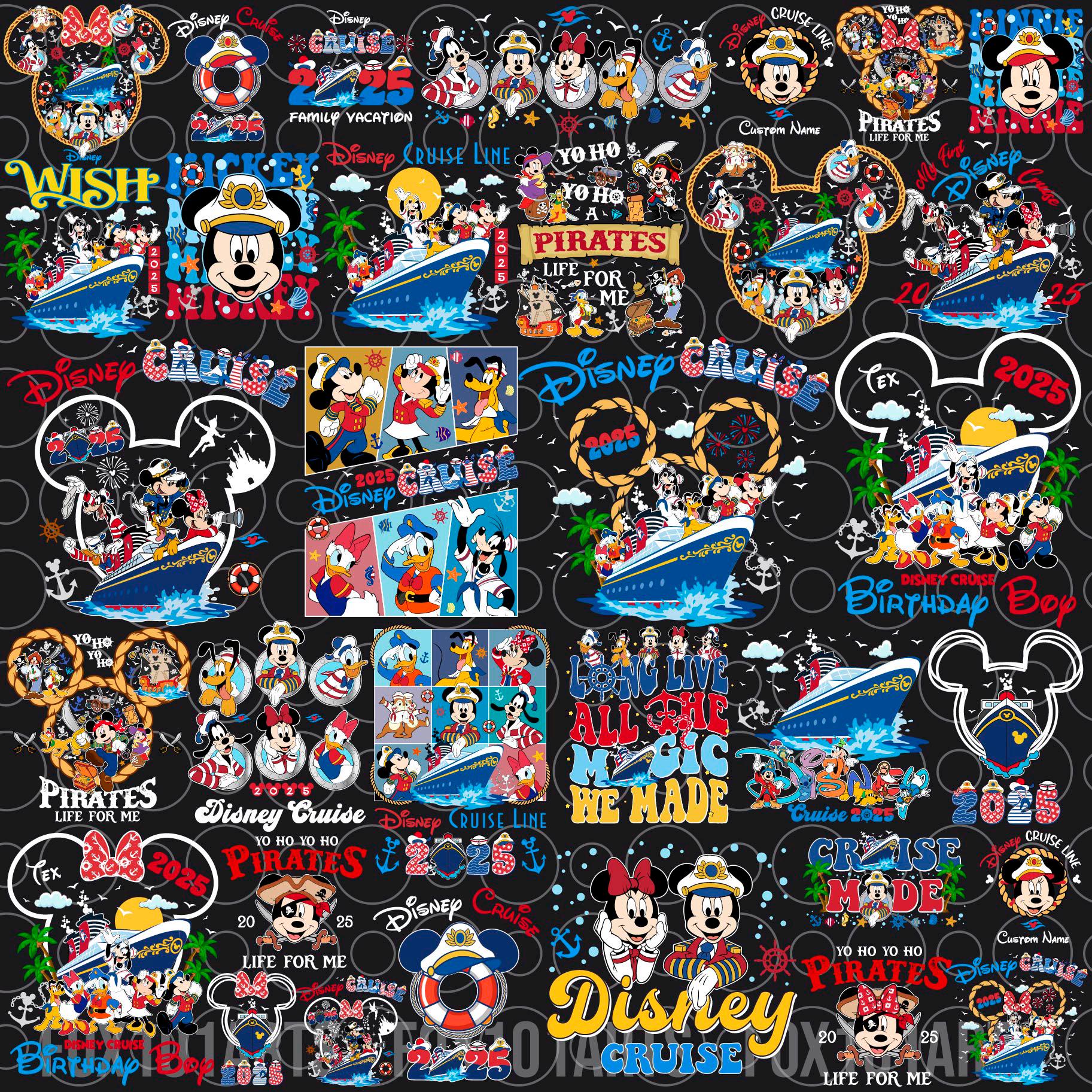Cruise Trip Friends 2025 Png, Family Cruise 2025 Png, Family Vacation 2025 Png, Magical Kingdom Png, Friends Squad Png, Cruise Sublimation