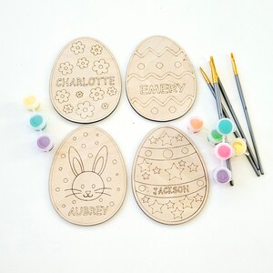 Easter DIY kit | Personalized Kids Easter Paint Kit | Personalized Paint Kit |  Easter Basket Stuffers | Easter DIY Craft | Easter Gift