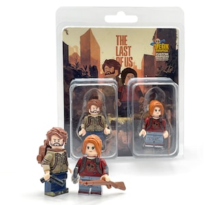 The Last of Us Joel & Ellie Custom Minifigures