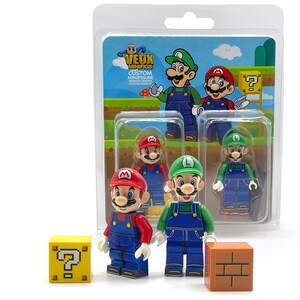 Mario Minifigure Etsy Denmark