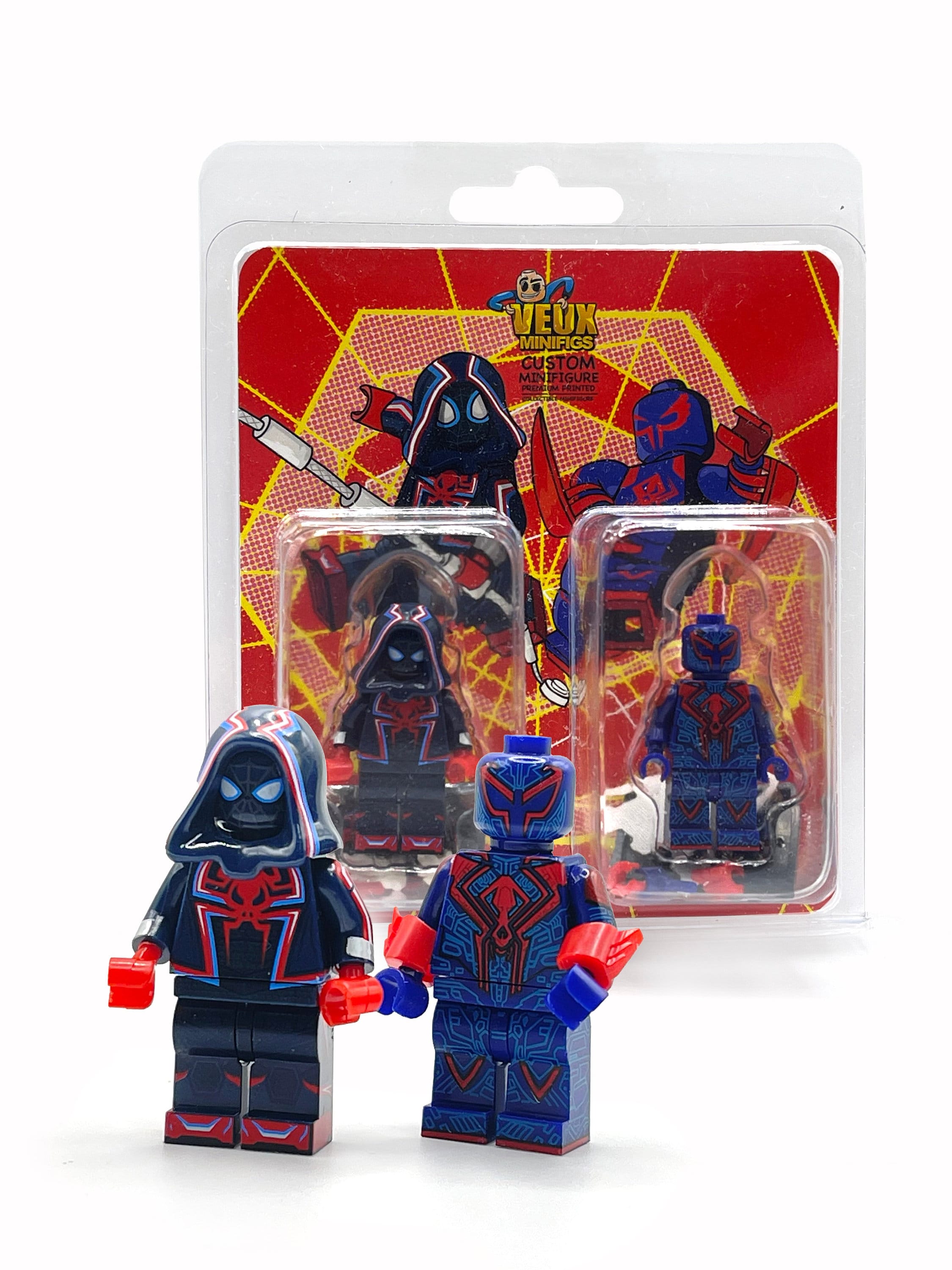 Custom Lego Spiderman Miles Morales Lego Playstation Lego Miles