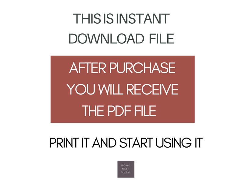 Home Building Planner Bundle: New Construction & Renovation (PDF Download) image 5