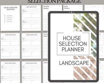 New House Landscape Planner: Home Remodel Specification (PDF)