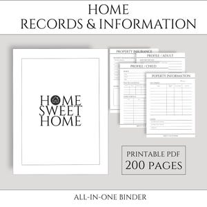 Planificador de tareas del hogar imprimible (Descarga PDF)