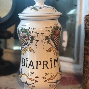 Vintage French Apothecary Jar