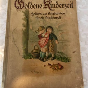 Antik 1900 Kinderbuch