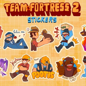 Team Fortress 2 stickers