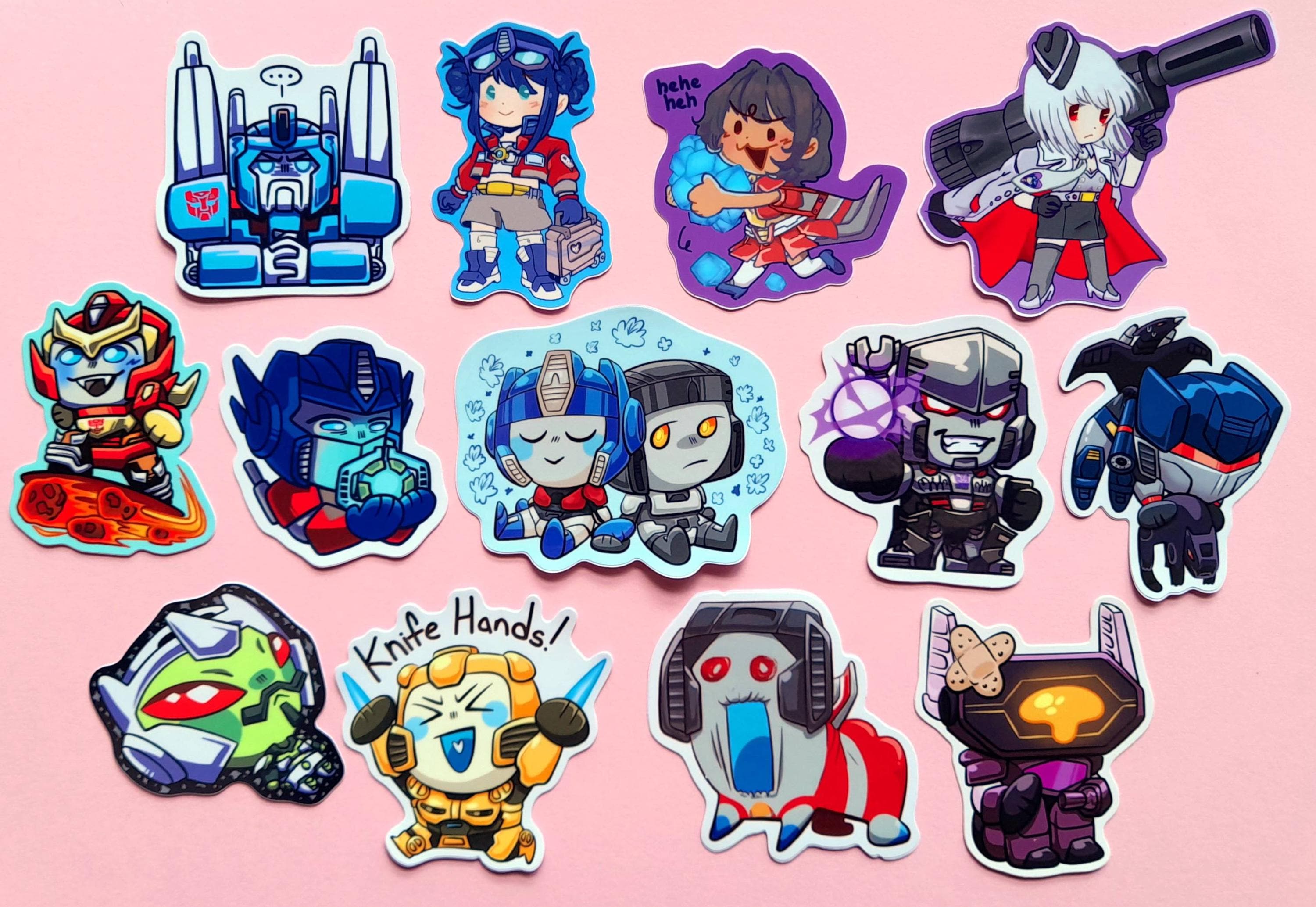 Transformers Stickers - Etsy