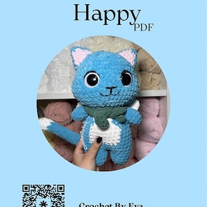 Patrón en PDF - Cuento de hadas feliz a crochet