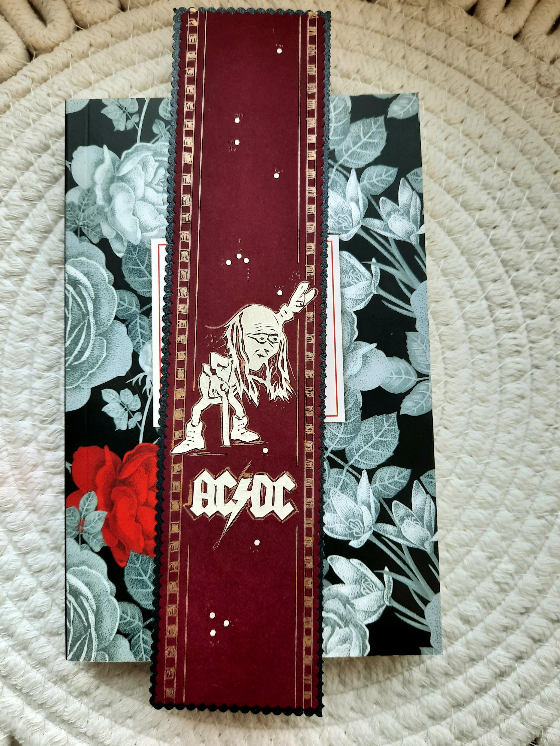 AC/DC Bookmarks Set: Handmade Rock Music Paper Cut - Etsy
