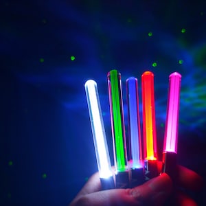 5 Pack Of Minisabers Mini Lightsabers Red Blue White Green Pink Star Wars Prop Cosplay Party Sci Fi Gift Fun Toy Keychain Lightsaber Keyring