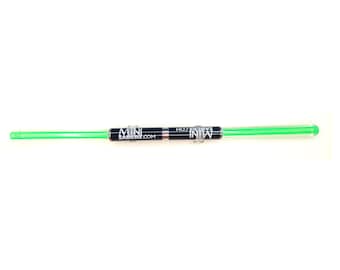 Green Blue Red White Pink Minisabers Dual Lightsaber Star Wars Prop Gift Keychain Keyring Cosplay Fun Novelty Lightsabers