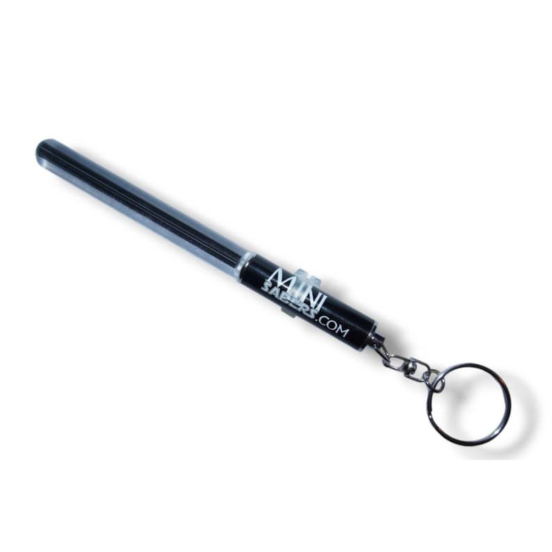 Blue Red Green Black Yellow White Pink Minisaber Lightsaber Keyring Keychain Star Wars Prop Cosplay Novelty Gift Toy Fun Black