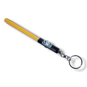 Blue Red Green Black Yellow White Pink Minisaber Lightsaber Keyring Keychain Star Wars Prop Cosplay Novelty Gift Toy Fun Yellow