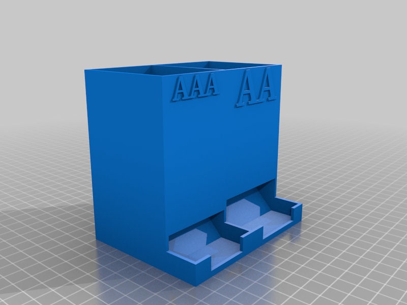 AA &amp; AAA Battery Dispenser - Etsy