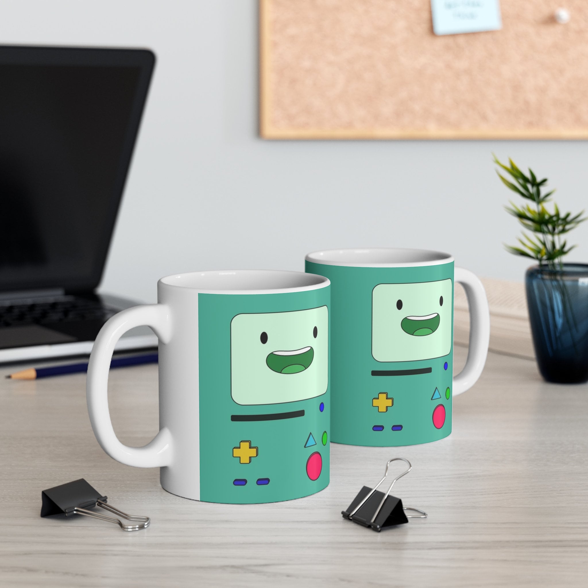 BMO Sits and Waves - Adventure Time, Happy Bmo Edition, Who Wants to Play,  Videogame Mug, Mug Funny Videogames - Etsy