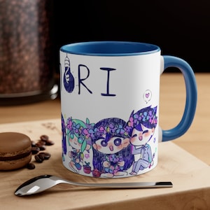 Omori Family Mug, Otaku Anime Mug, Anime Lovers Mug, Omori games fan gifts, Geek gift mug, Omori Video Game mug, Cat Lovers mug