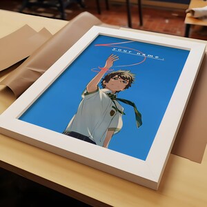 Your Name Poster 3 Pack, Your Name Anime Wall Print, Anime Poster, Anime Romantic Wall Art, Studio Ghibli Posters Print, Anime Art Print