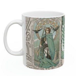 Hange Zoe Mug, AOT Titans Mug, Anime Mug, Anime Lover Cup, Graphic Anime Mug, Manga Lover Mug, Anime Mug Gifts, Gift for Anime Fans