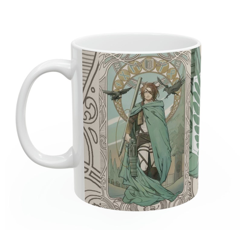 Hange Zoe Mug, AOT Titans Mug, Anime Mug, Anime Lover Cup, Graphic Anime Mug, Manga Lover Mug, Anime Mug Gifts, Gift for Anime Fans