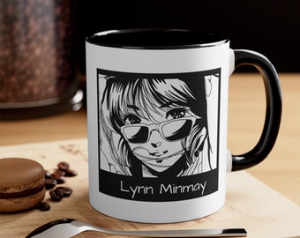 Lynn Minmay Mug, Girly Tea Mug, Robotech Coffee Mug, Macross Gift, Anime Lovers, Anime Cartoon Classic Mug, Anime Mug, Series Tv Anime Gift