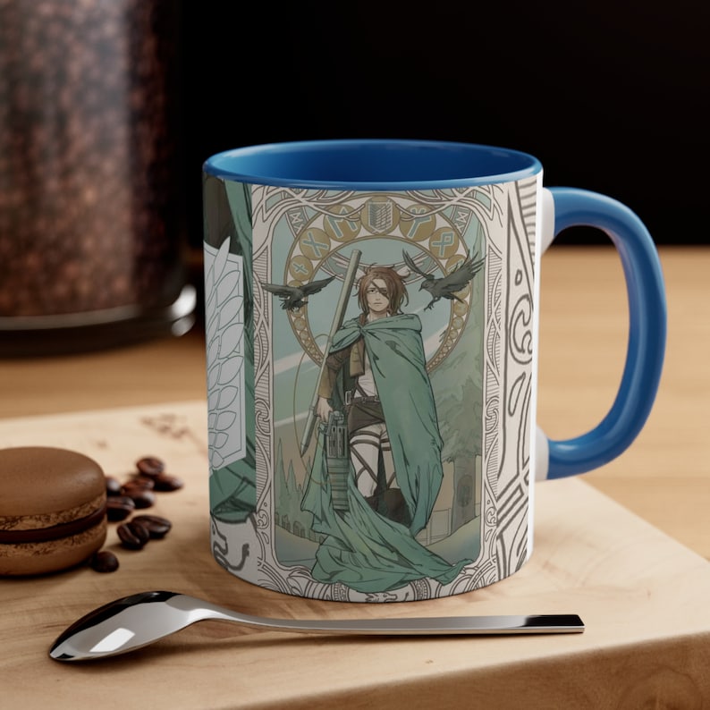 Hange Zoe Mug, AOT Titans Mug, Anime Mug, Anime Lover Cup, Graphic Anime Mug, Manga Lover Mug, Anime Mug Gifts, Gift for Anime Fans