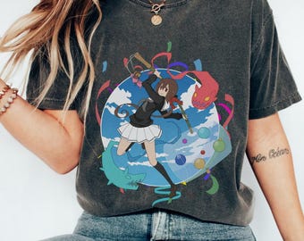 Camiseta de anime, sudadera de anime, camiseta estética, camiseta de anime genial, camiseta unisex, camiseta para amantes del anime, camiseta de arte japonés, camiseta de anime otaku