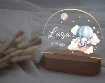 Nachtlicht Kinder, Nachtlicht personalisiert, Nachtlicht Baby, Babygeschenk Geburt, Kinder Lampe, Baby Lampe, Taufgeschenk,Nachtlicht, Taufe