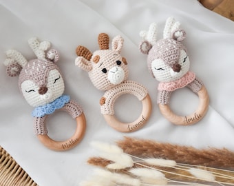 Hochet bébé personnalisé, cadeaux bébé, naissance, bébé, hochet bébé, cadeau bébé naissance, jouet en bois, hochet bébé, cadeau baptême