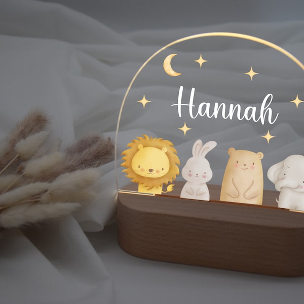 Nachtlicht Kinder, Nachtlicht personalisiert, Nachtlicht Baby, Babygeschenk Geburt, Kinder Lampe, Baby Lampe, Taufgeschenk,Nachtlicht, Taufe