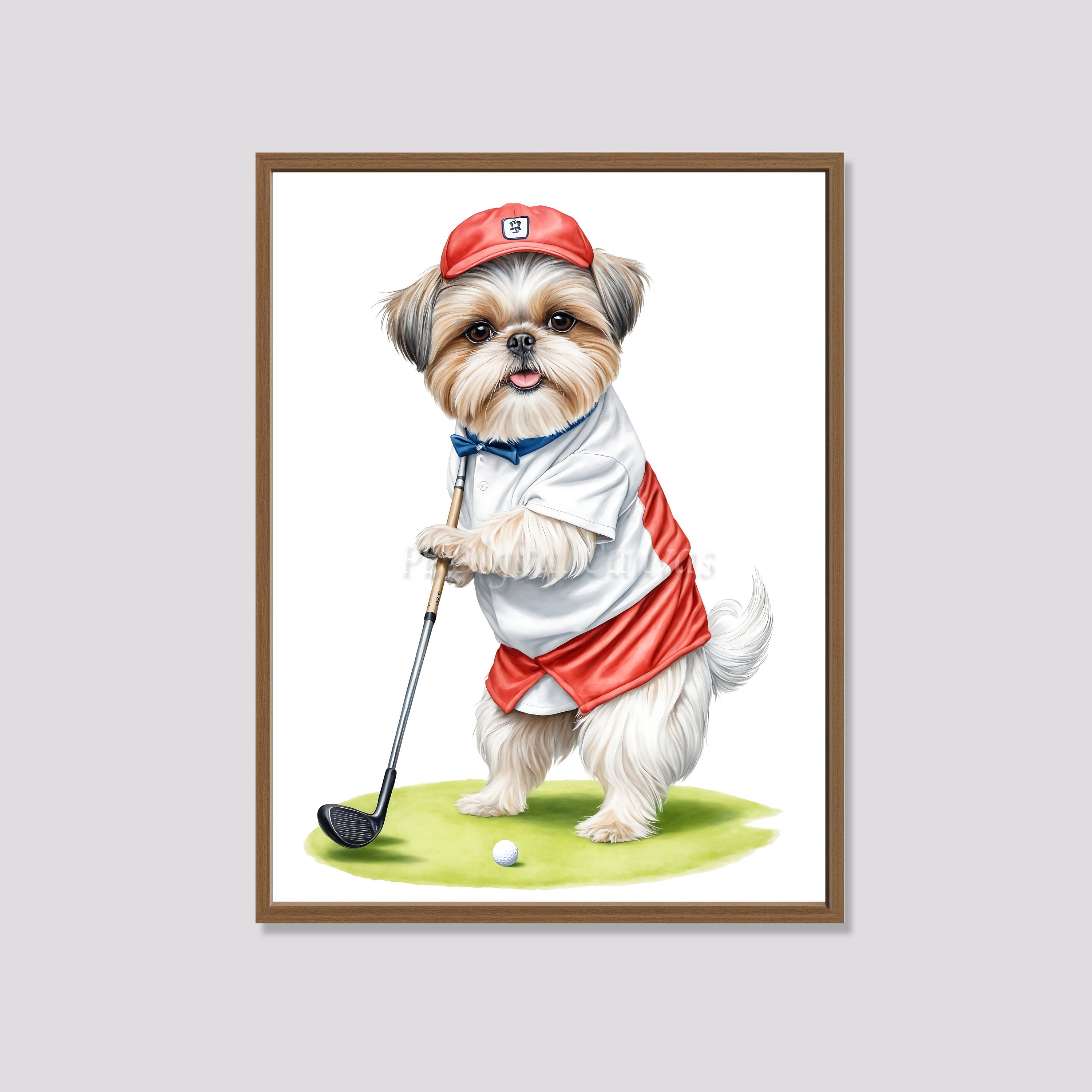 Dog golf outfit hot sale