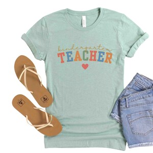 Kindergarten Teacher Shirt, Kindergarten Back to School, Kindergarten Teaching Team, Teacher Appreciation Gift, Kindergarten Teacher Gift