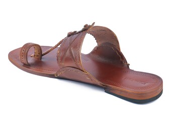 Brown Shree Leather Chappal Price List Modern Tan Men Kolhapuri