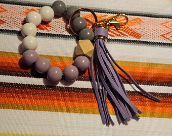 Customized wristlets with wood beads