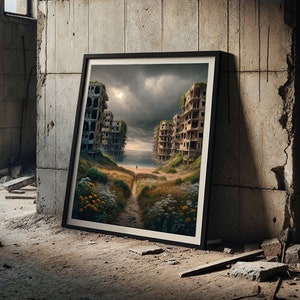 Kunstwerk mit Zertifikat - Remnants of Resilience: The Gaza Shoreline