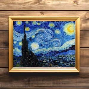 星月夜 美術館品質の複製 ヴィンセント・ヴァン・ゴッホ