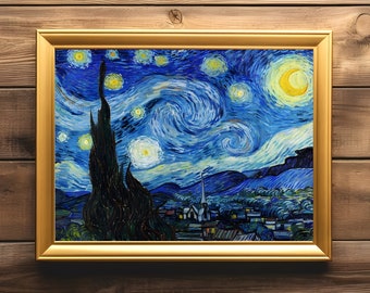 Starry Night Museum-Quality Reproduction Vincent Van Gogh